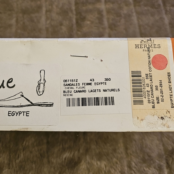 Hermes Egypte Sandals with original box, dust bag, and store label - Picture 7 of 9